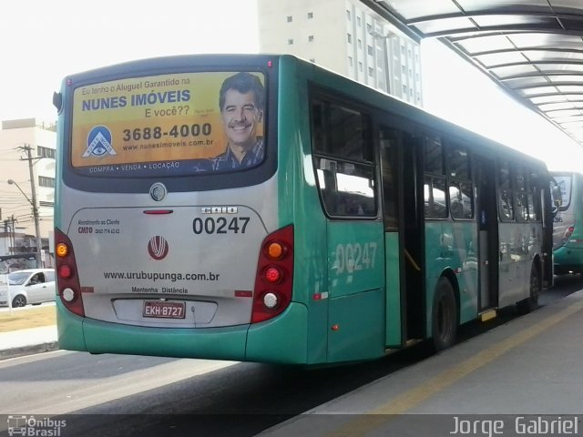 Auto Viação Urubupungá 00247 na cidade de Osasco, São Paulo, Brasil, por Jorge  Gabriel. Número da foto: #1831577.