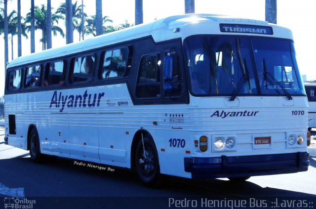 Alyantur Transporte e Turismo 1070 na cidade de Aparecida, São Paulo, Brasil, por Pedro Henrique Gumercindo da Silva. Número da foto: #1831538.