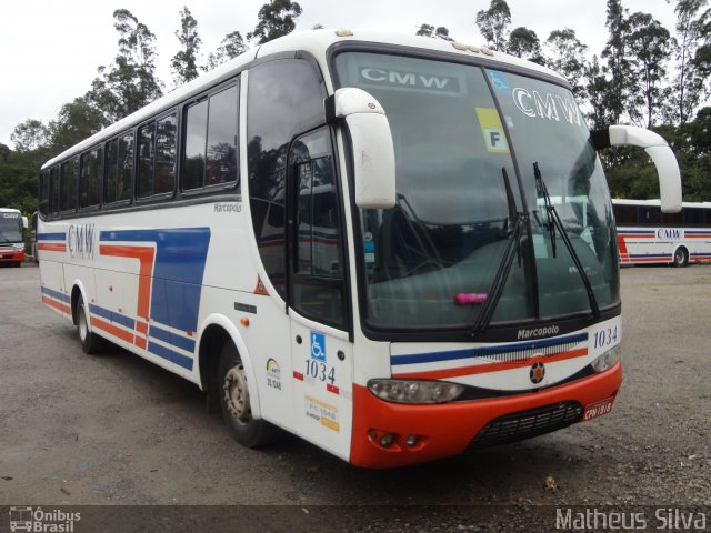 CMW Transportes 1034 na cidade de Extrema, Minas Gerais, Brasil, por Matheus Silva. Número da foto: #1832647.