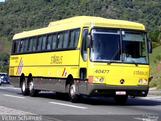 Viação Itapemirim 40477 na cidade de Petrópolis, Rio de Janeiro, Brasil, por Victor Schanuel. ID da foto: 1832905.