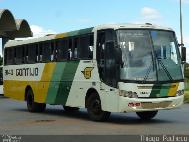 Empresa Gontijo de Transportes 3140 na cidade de Montes Claros, Minas Gerais, Brasil, por Thiago  Pacheco. ID da foto: 1832028.