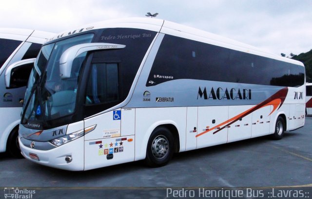 Auto Ônibus Macacari 7070 na cidade de Aparecida, São Paulo, Brasil, por Pedro Henrique Gumercindo da Silva. ID da foto: 1852540.