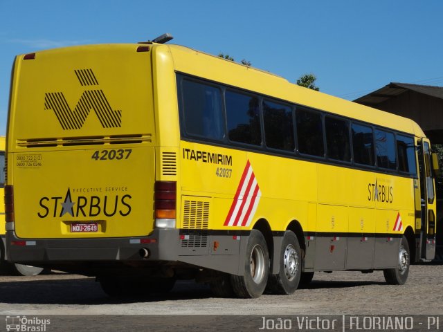 Viação Itapemirim 42037 na cidade de Floriano, Piauí, Brasil, por João Victor. Número da foto: #1851094.