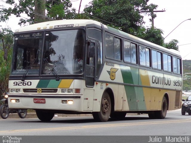 Empresa Gontijo de Transportes 9260 na cidade de Belo Horizonte, Minas Gerais, Brasil, por Júlio  Mandelli. ID da foto: 1851489.