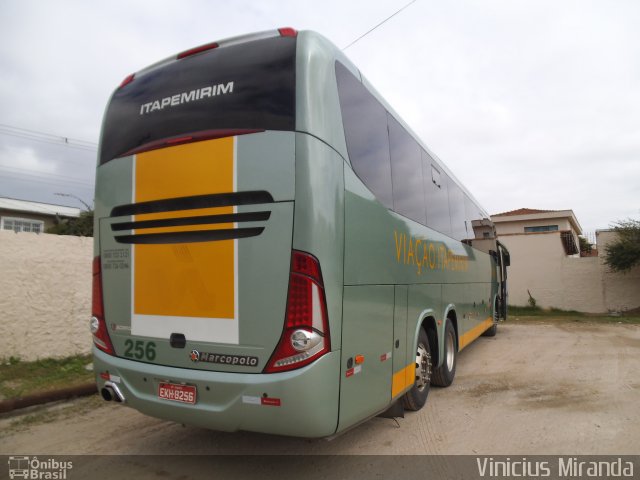 Viação Itapemirim 256 na cidade de São José dos Campos, São Paulo, Brasil, por Vinicius Miranda. ID da foto: 1850910.