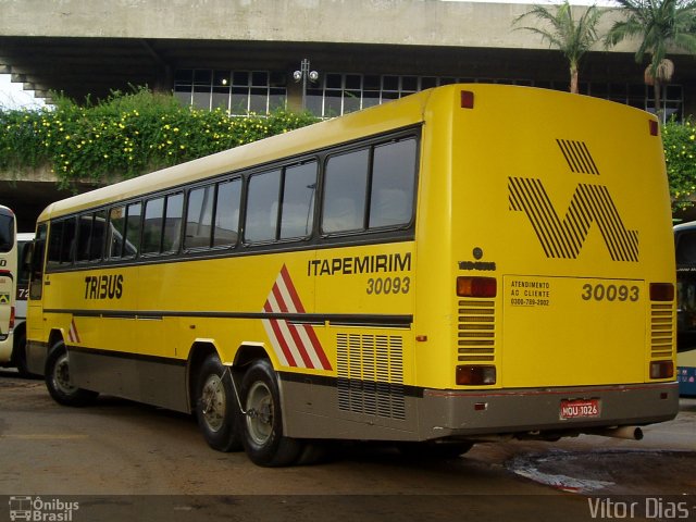 Viação Itapemirim 30093 na cidade de Belo Horizonte, Minas Gerais, Brasil, por Vítor Dias. Número da foto: #1853233.