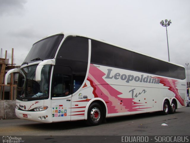 Leopoldina Turismo 3000 na cidade de São Paulo, São Paulo, Brasil, por EDUARDO - SOROCABUS. Número da foto: #1854259.