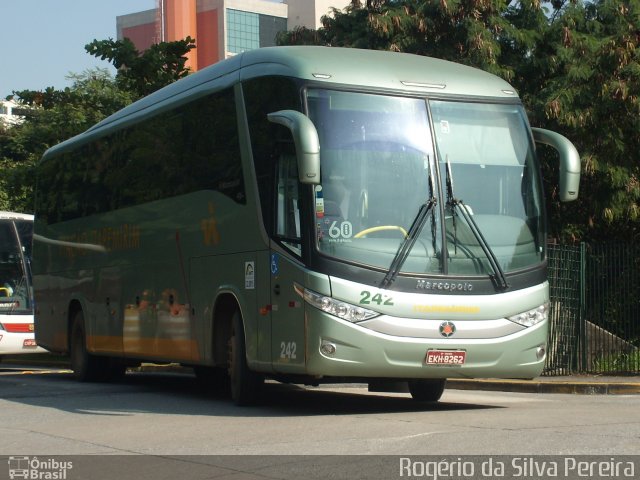 Viação Itapemirim 242 na cidade de São Paulo, São Paulo, Brasil, por Rogério da Silva Pereira. Número da foto: #1853732.