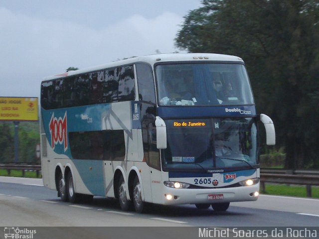 Auto Viação 1001 2605 na cidade de Queimados, Rio de Janeiro, Brasil, por Michel Soares da Rocha. ID da foto: 1854313.