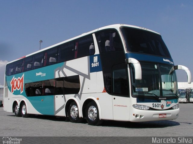 Auto Viação 1001 2601 na cidade de São Paulo, São Paulo, Brasil, por Marcelo Silva. ID da foto: 1853616.