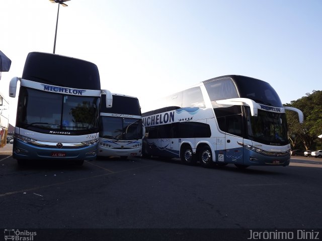 Michelon Turismo 2240 na cidade de Aparecida, São Paulo, Brasil, por Jerônimo Diniz. Número da foto: #1852918.
