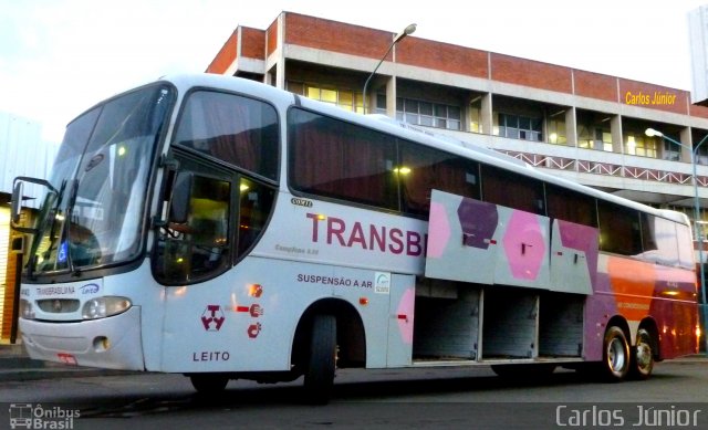 Transbrasiliana Transportes e Turismo 4143 na cidade de Goiânia, Goiás, Brasil, por Carlos Júnior. ID da foto: 1853183.