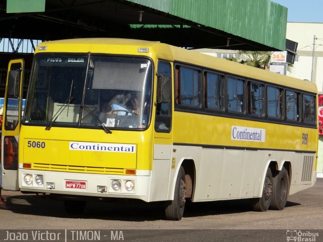 Expresso Continental 5060 na cidade de Timon, Maranhão, Brasil, por João Victor. ID da foto: 1853692.