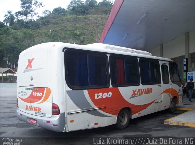 Viação Xavier 1200 na cidade de Juiz de Fora, Minas Gerais, Brasil, por Luiz Krolman. ID da foto: 1853355.