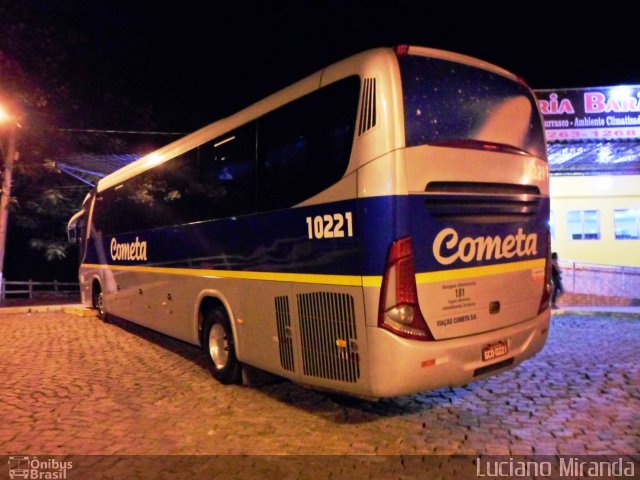 Viação Cometa 10221 na cidade de Três Rios, Rio de Janeiro, Brasil, por Luciano Miranda. Número da foto: #1854740.