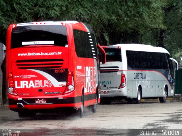 Lirabus 12087 na cidade de São Paulo, São Paulo, Brasil, por Bruno   Studer. Número da foto: #1855499.