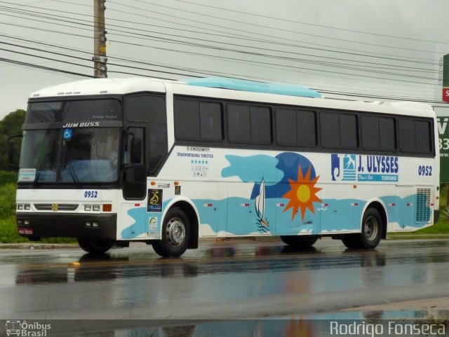 J. Ulysses Turismo 0952 na cidade de Maceió, Alagoas, Brasil, por Rodrigo Fonseca. Número da foto: #1854613.
