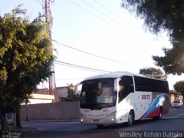 BBTT - Benfica Barueri Transporte e Turismo 1682 na cidade de Sorocaba, São Paulo, Brasil, por Weslley Kelvin Batista. ID da foto: 1854669.