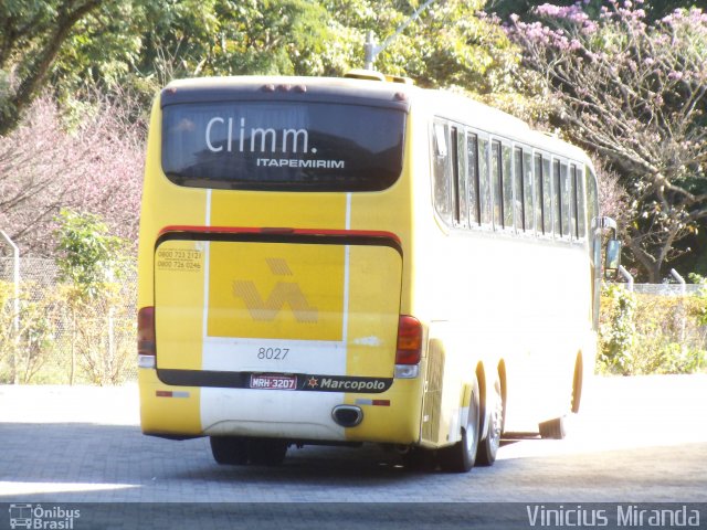 Viação Itapemirim 8027 na cidade de São José dos Campos, São Paulo, Brasil, por Vinicius Miranda. Número da foto: #1855270.