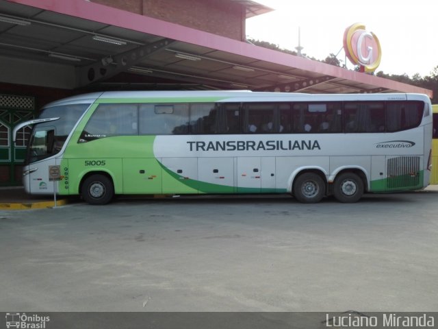 Transbrasiliana Transportes e Turismo 51005 na cidade de Juiz de Fora, Minas Gerais, Brasil, por Luciano Miranda. Número da foto: #1854739.
