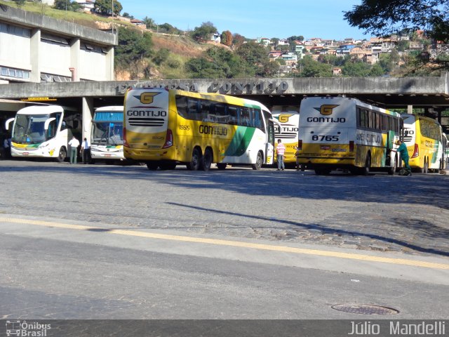 Empresa Gontijo de Transportes 8765 na cidade de Belo Horizonte, Minas Gerais, Brasil, por Júlio  Mandelli. ID da foto: 1855792.