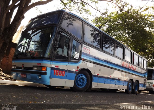 Empresa de Ônibus Vila Elvio 1600 na cidade de Aparecida, São Paulo, Brasil, por Jerônimo Diniz. Número da foto: #1855246.