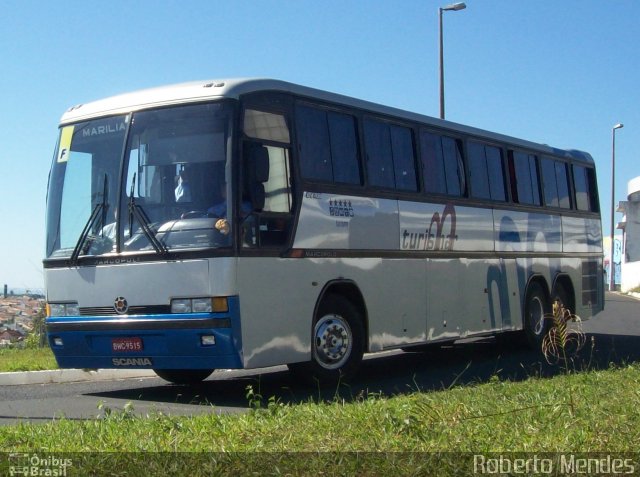 Turismar Transporte e Turismo 3191 na cidade de Marília, São Paulo, Brasil, por Roberto Mendes. Número da foto: #1855604.