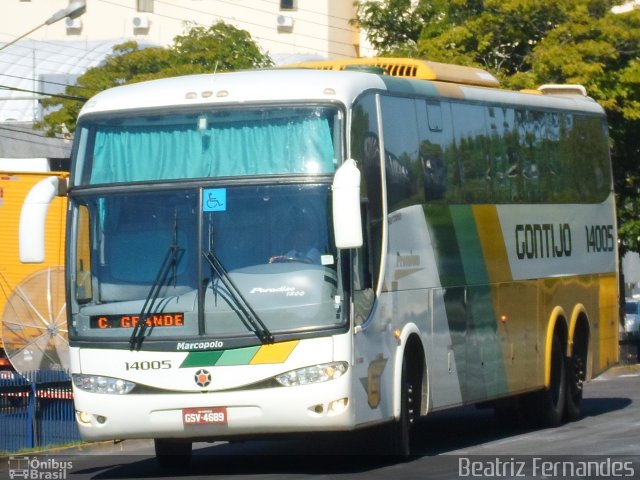 Empresa Gontijo de Transportes 14005 na cidade de Presidente Prudente, São Paulo, Brasil, por Beatriz Fernandes. Número da foto: #1856328.