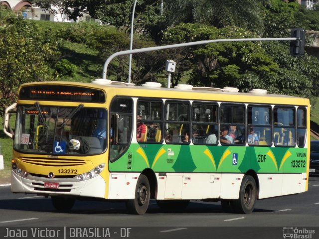 Viplan - Viação Planalto 133272 na cidade de Brasília, Distrito Federal, Brasil, por João Victor. ID da foto: 1856794.