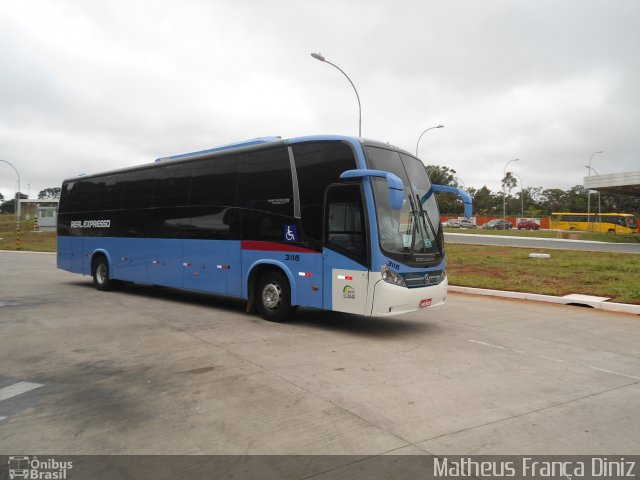 Real Expresso 3116 na cidade de Brasília, Distrito Federal, Brasil, por Matheus França Diniz. Número da foto: #1857373.