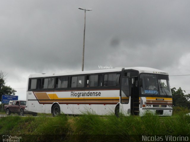 Viação Riograndense 1090 na cidade de Parnamirim, Rio Grande do Norte, Brasil, por Nícolas Vitorino Lopes. Número da foto: #1856542.
