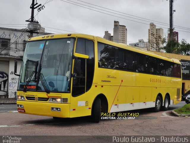 Viação Itapemirim 45219 na cidade de Curitiba, Paraná, Brasil, por Paulo Gustavo. Número da foto: #1859745.