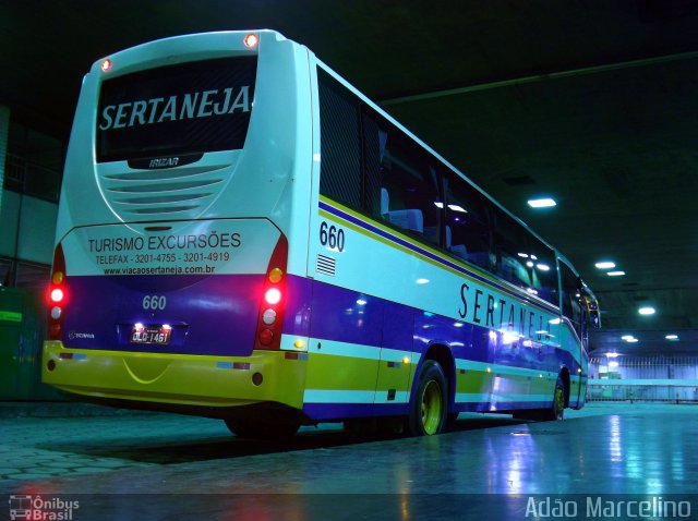 Viação Sertaneja 660 na cidade de Belo Horizonte, Minas Gerais, Brasil, por Adão Raimundo Marcelino. Número da foto: #1859078.