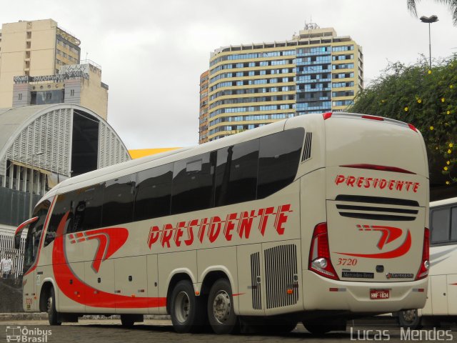 Viação Presidente 3720 na cidade de Belo Horizonte, Minas Gerais, Brasil, por Lucas  Mendes. Número da foto: #1859474.