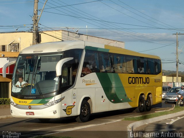 Empresa Gontijo de Transportes 18370 na cidade de Araxá, Minas Gerais, Brasil, por Guilherme Antonio. Número da foto: #1859523.