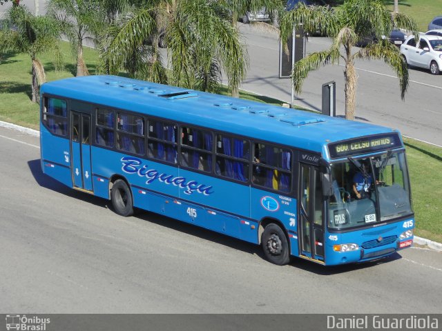 Biguaçu Transportes Coletivos Administração e Participação 415 na cidade de Florianópolis, Santa Catarina, Brasil, por Daniel Guardiola. Número da foto: #1859379.