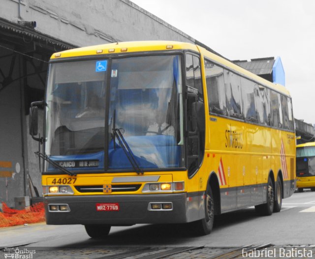 Viação Itapemirim 44027 na cidade de Rio de Janeiro, Rio de Janeiro, Brasil, por Gabriel Batista. Número da foto: #1859471.