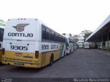 Empresa Gontijo de Transportes 9305 - Garagem na cidade de Contagem, Minas Gerais, Brasil, por Maurício Nascimento. ID da foto: :id.