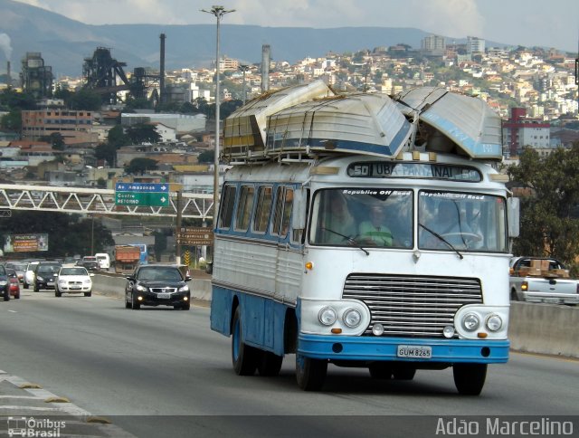 Ônibus Particulares 8265 na cidade de Belo Horizonte, Minas Gerais, Brasil, por Adão Raimundo Marcelino. ID da foto: 1861544.