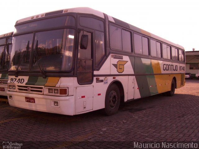 Empresa Gontijo de Transportes 8740 na cidade de Contagem, Minas Gerais, Brasil, por Maurício Nascimento. Número da foto: #1860191.