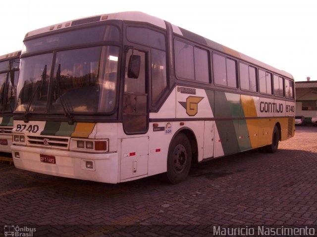 Empresa Gontijo de Transportes 8740 na cidade de Contagem, Minas Gerais, Brasil, por Maurício Nascimento. ID da foto: 1860191.