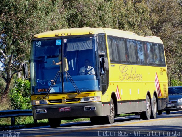 Viação Itapemirim 45309 na cidade de Vitória da Conquista, Bahia, Brasil, por Cleber Bus. ID da foto: 1860450.