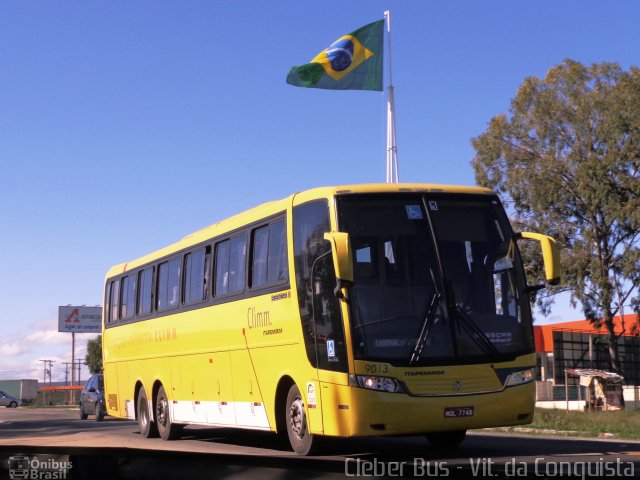 Viação Itapemirim 9013 na cidade de Vitória da Conquista, Bahia, Brasil, por Cleber Bus. ID da foto: 1860448.