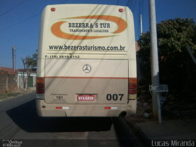 Bezerra's Tur Transporte e Locações 007 na cidade de Hortolândia, São Paulo, Brasil, por Lucas Miranda. Número da foto: #1862055.