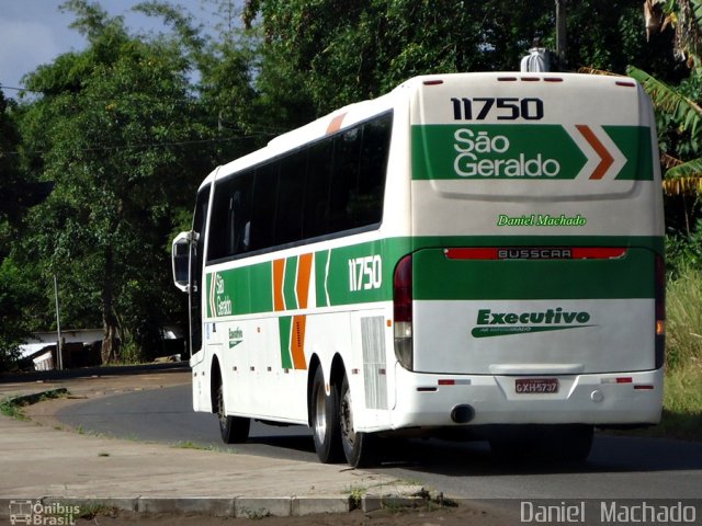 Cia. São Geraldo de Viação 11750 na cidade de Ilhéus, Bahia, Brasil, por Daniel  Machado. Número da foto: #1863512.