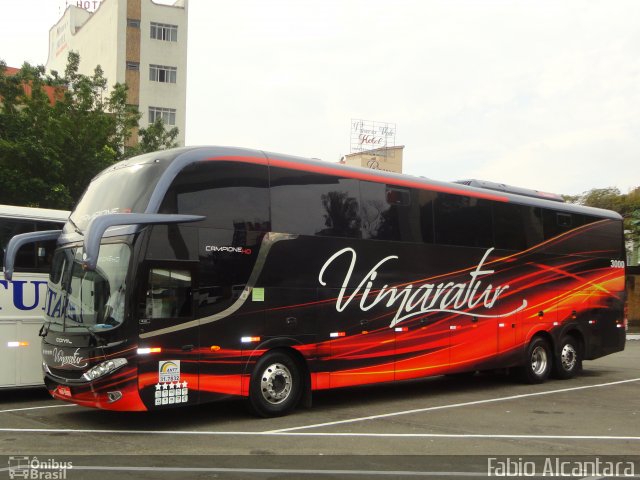 Vimaratur - Vimara Turismo 3000 na cidade de Aparecida, São Paulo, Brasil, por Fabio Alcantara. Número da foto: #1864144.