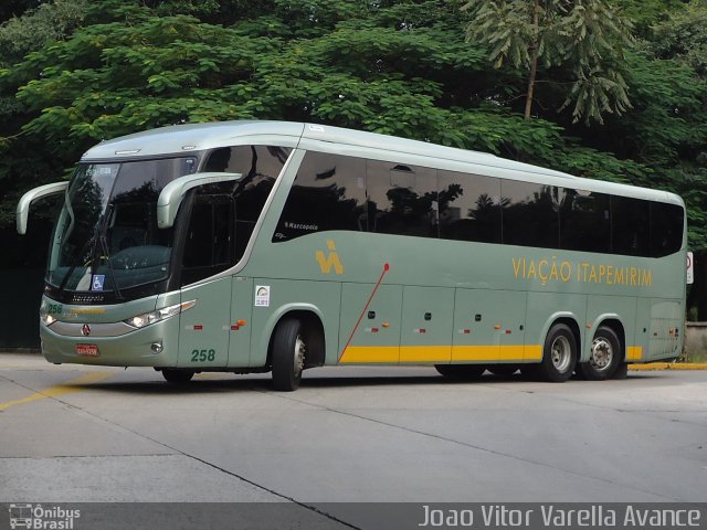 Viação Itapemirim 258 na cidade de São Paulo, São Paulo, Brasil, por Joao Vitor Varella Avance. ID da foto: 1864463.