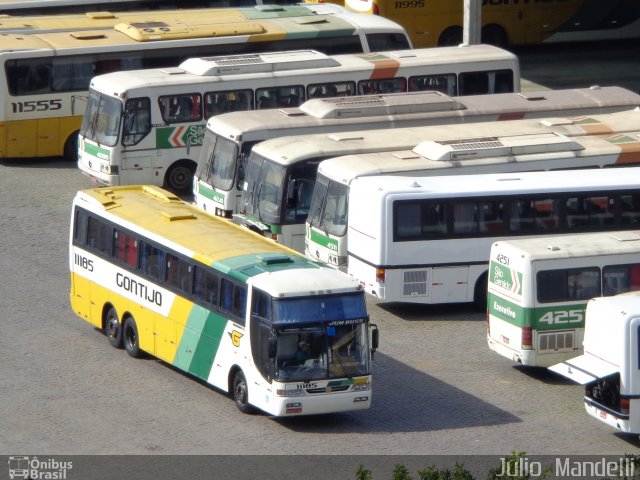 Empresa Gontijo de Transportes 11185 na cidade de Belo Horizonte, Minas Gerais, Brasil, por Júlio  Mandelli. ID da foto: 1863631.