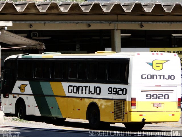 Empresa Gontijo de Transportes 9920 na cidade de Belo Horizonte, Minas Gerais, Brasil, por Sérgio Augusto Braga Canuto. ID da foto: 1863762.