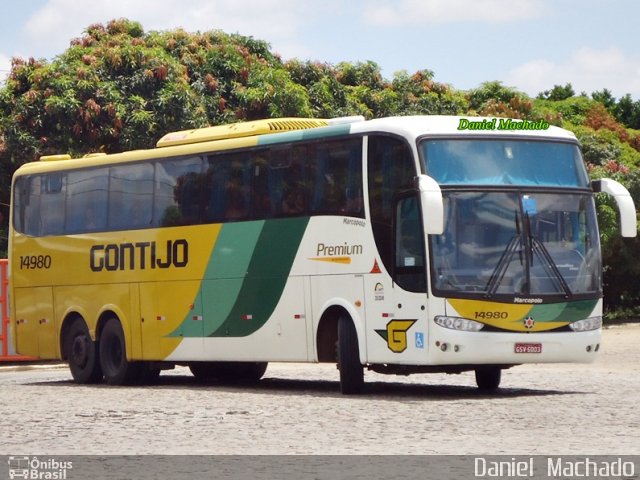 Empresa Gontijo de Transportes 14980 na cidade de Vitória da Conquista, Bahia, Brasil, por Daniel  Machado. Número da foto: #1866092.